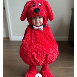 Clifford the big red dog costume 18-24 month